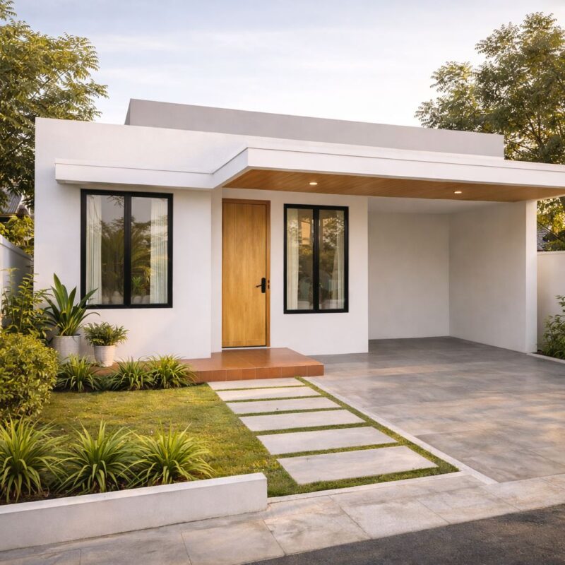 Paket Pembangunan Rumah Tipe 54 M2 1 Lantai