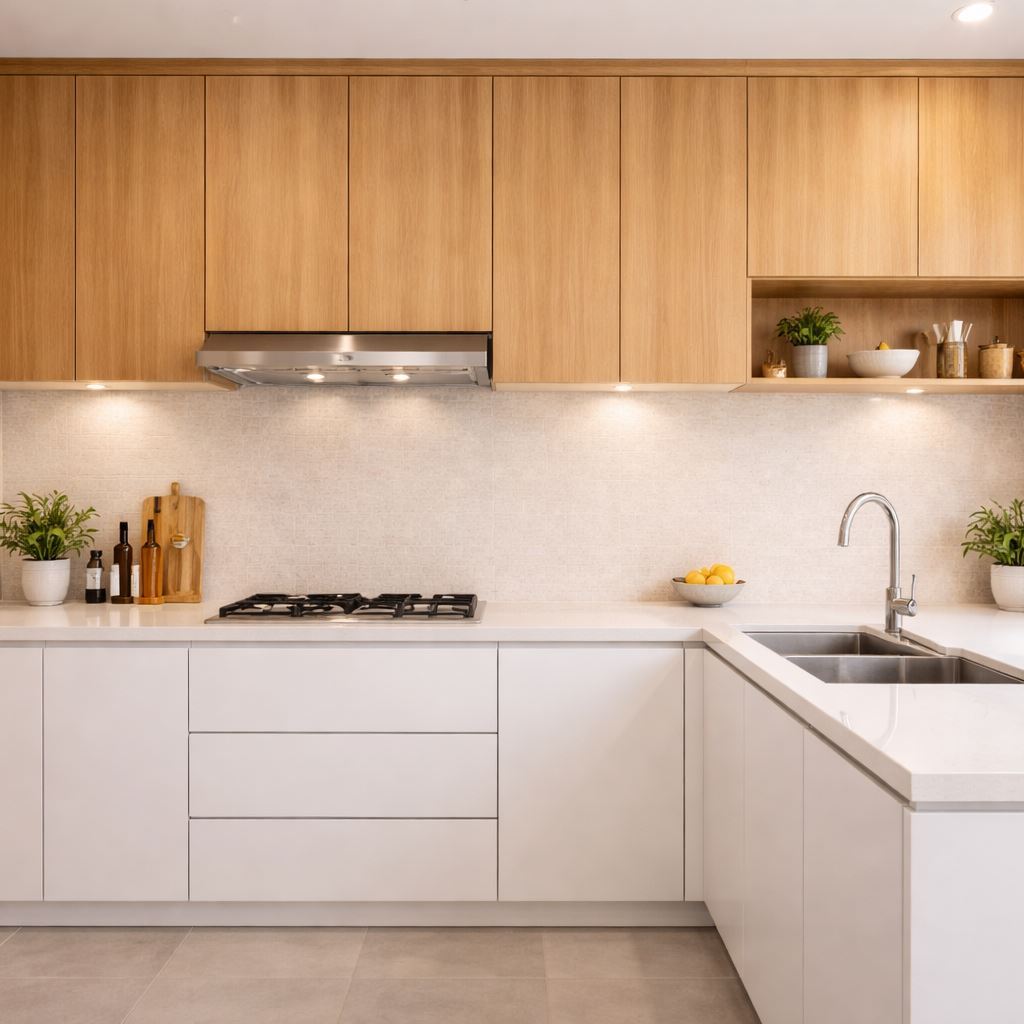 14 — Kitchen set minimalis