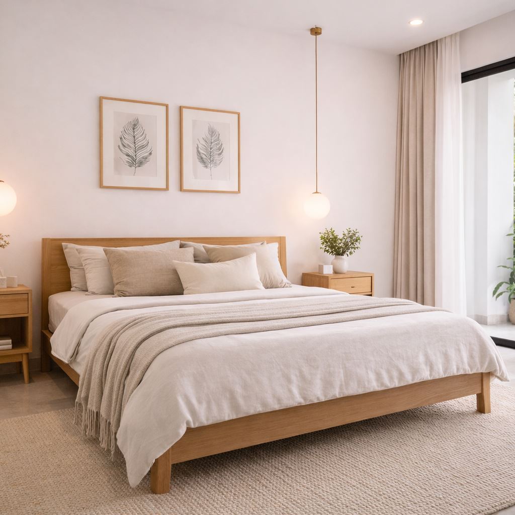 21 — Kamar tidur Scandinavian